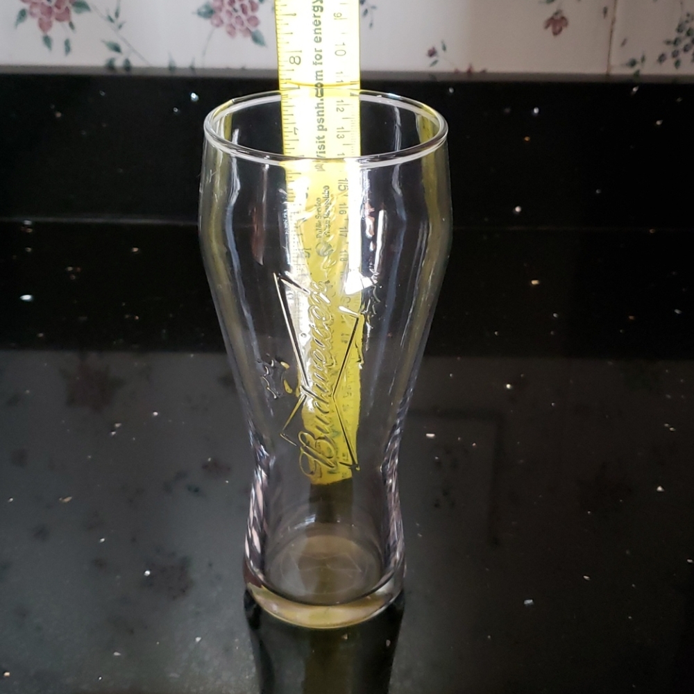 Vintage 16oz Budweiser Glass